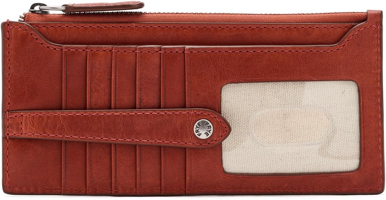 HOTFrye Women's Melissa Snap Card Wallet, Stylish Design with Holder & Slots, Compact for Purse