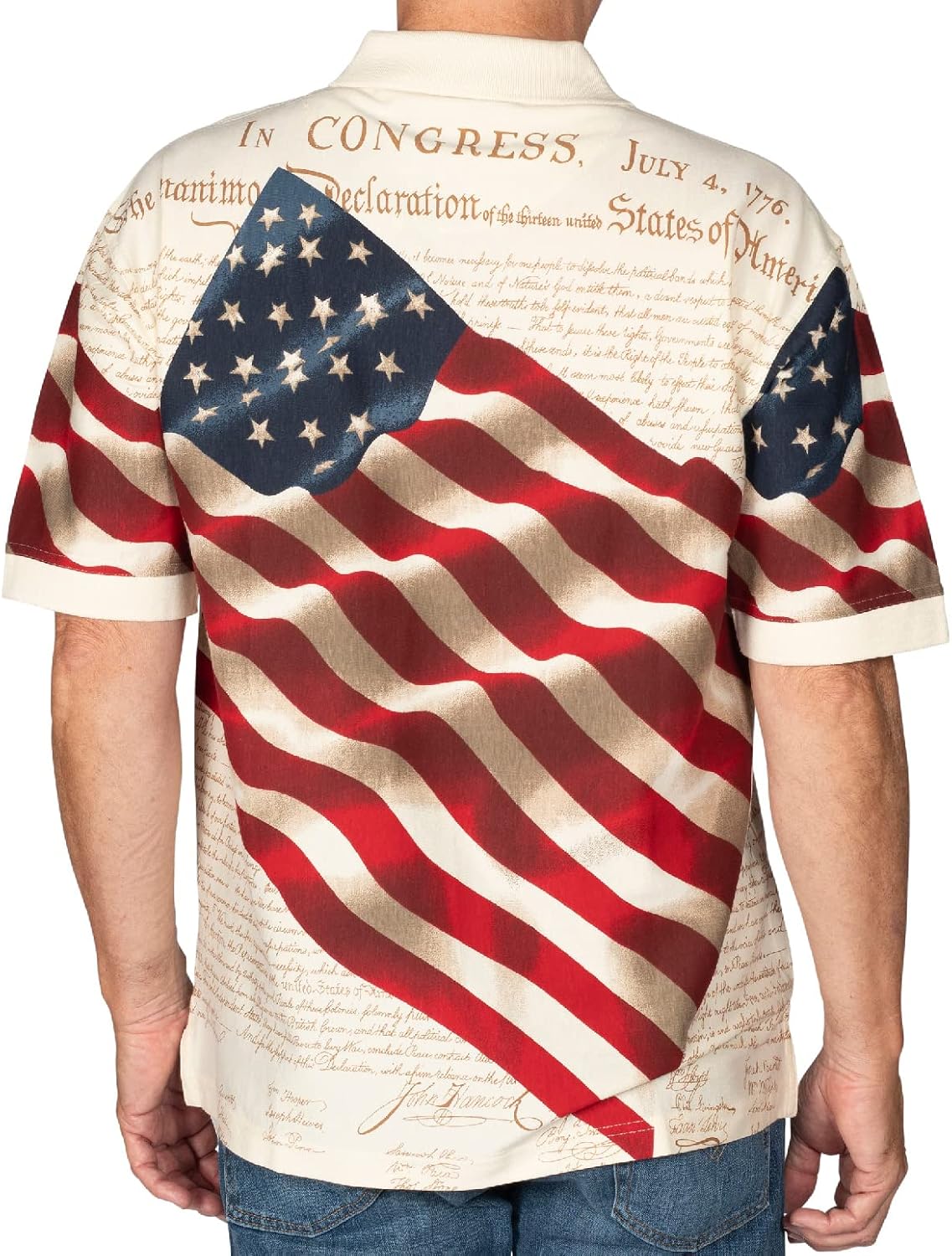 HOTAmerican Summer Flag Patriotic Eagle Shirt