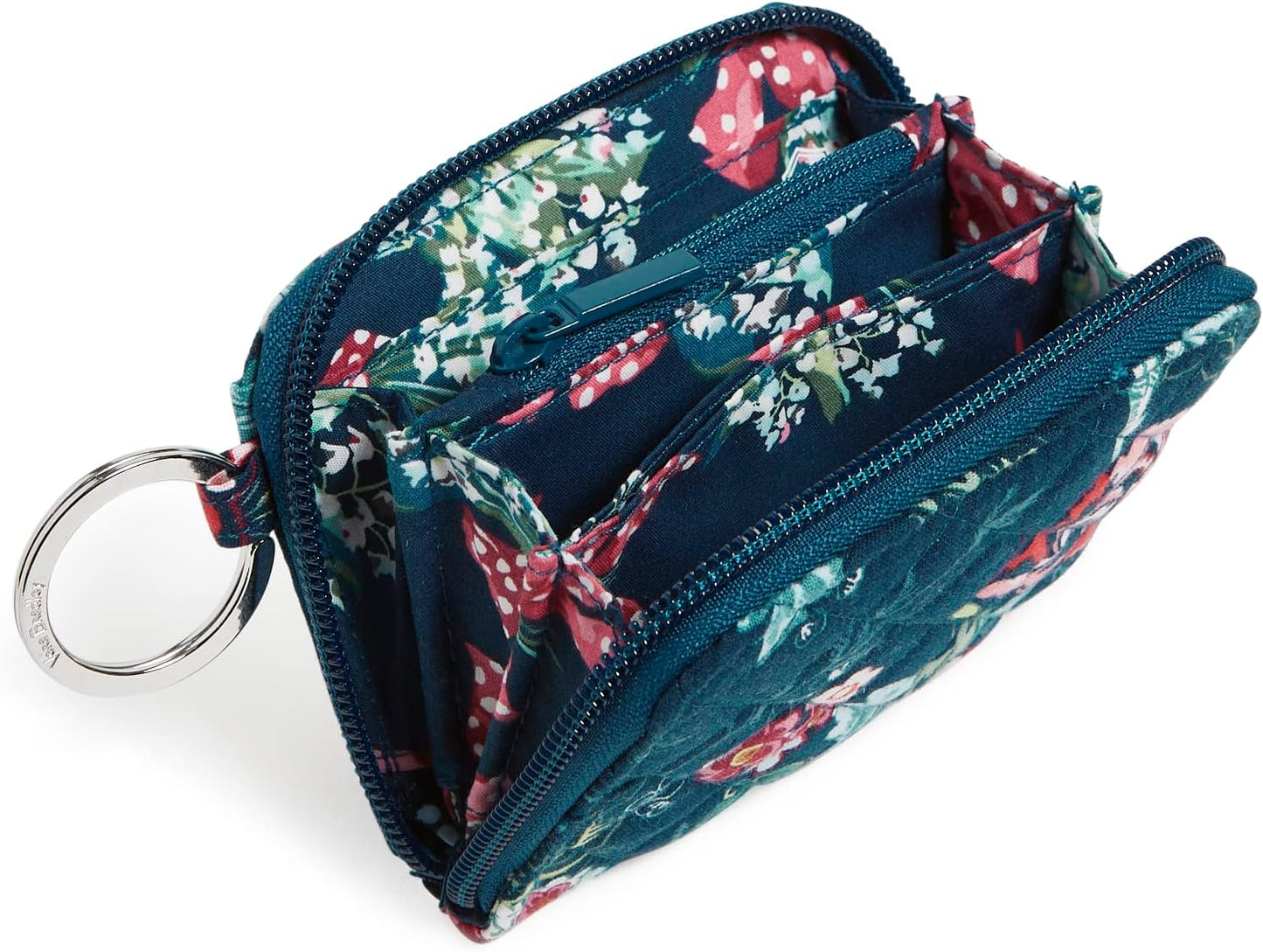 HOTVera Bradley womens Cotton Petite Zip-around Wallet With Rfid Protection