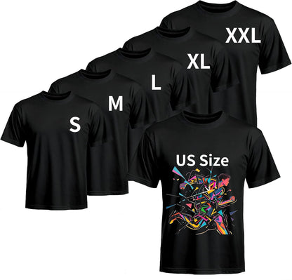 HOTJoyclub 5 PCS Unisex Sublimation Blanks Bulk Polyester T Shirts for Sublimation Crew Neck Short Sleeve Wholesale DIY Gifts