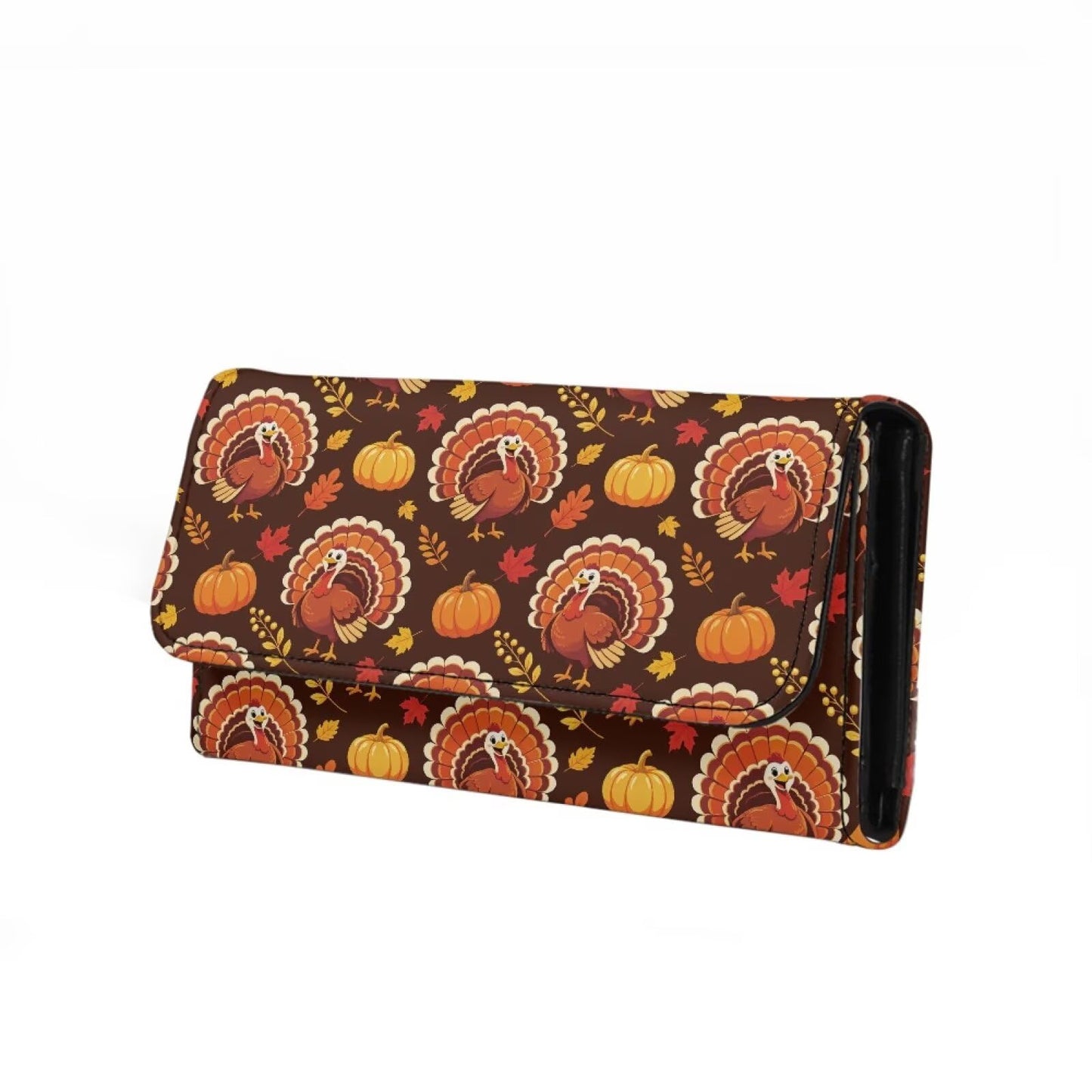 HOTNovelty Jeans Print Womens Wallets Leather Clutch, Vintage Denim Block Patch Design Long Wallet for Women Blue Credit Card Holder with Coin Purse ID Window
