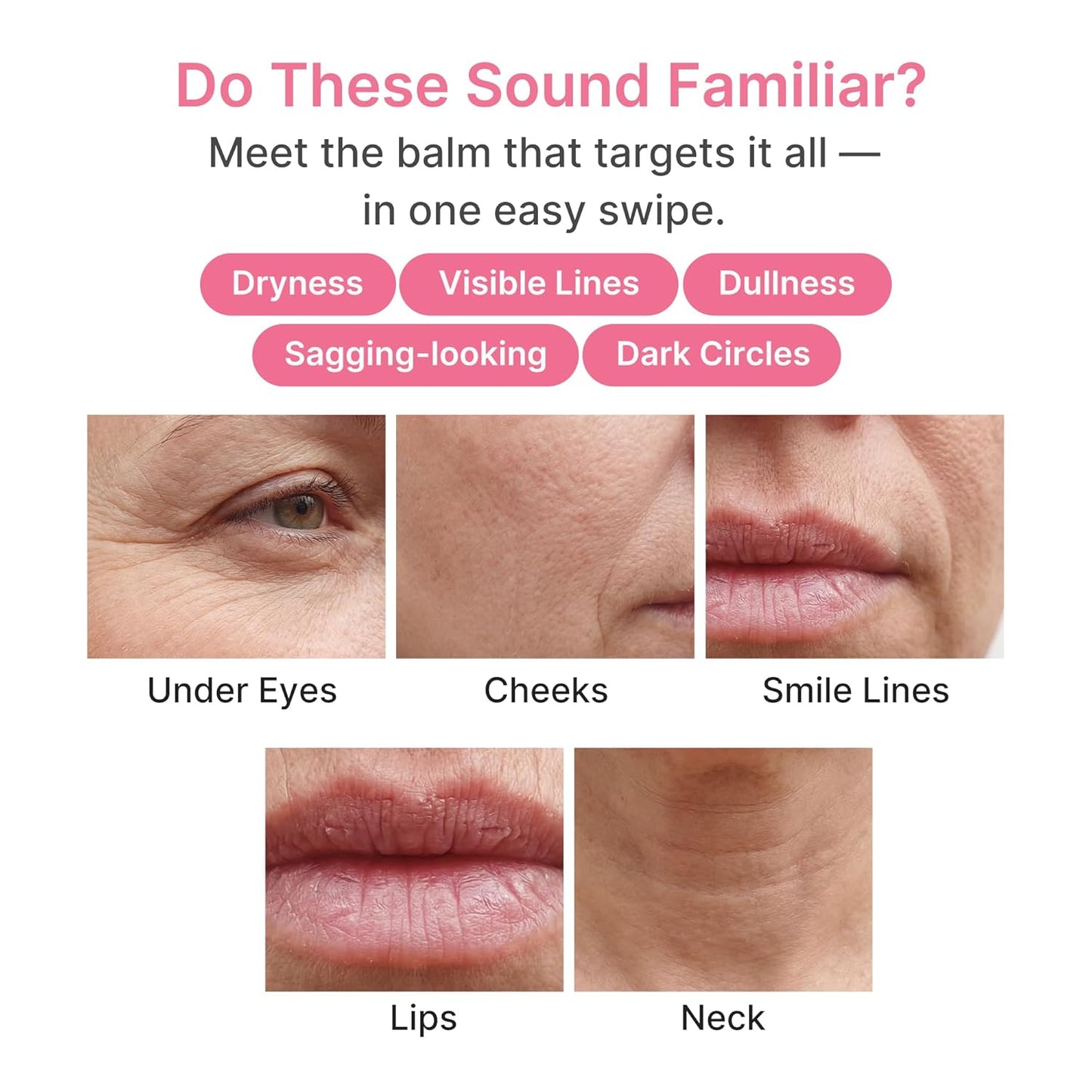 HOTmedicube PDRN Pink Collagen Volume Multi Balm Stick - Face & Body Balm | Volufiline, PDRN, NAD, Collagen - Under-Eyes, Neck, Forehead, Smile Lines, Lips, Plumping & Radiance for Line Care, K-Beauty
