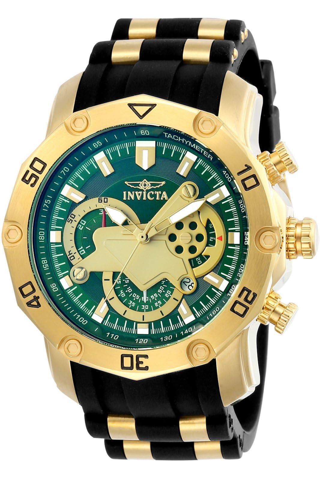 HOTInvicta Men Pro Diver Scuba Quartz Watch, White, 23422