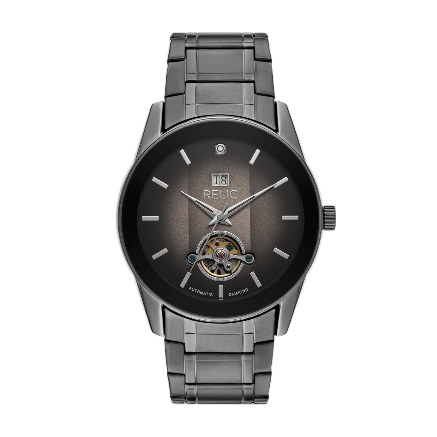 HOTRELIC by Fossil Men's Rylan Stainless Steel and Diamond Accent Watch