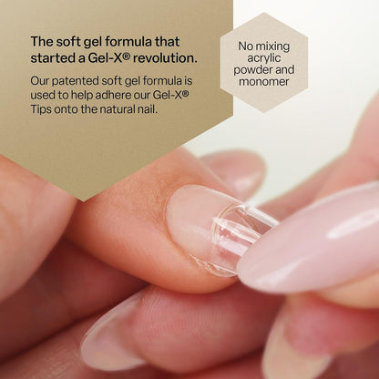 HOTAprés Extend Gel Gold Bottle Edition - Gel-X Tips Adhesive (15 ml)