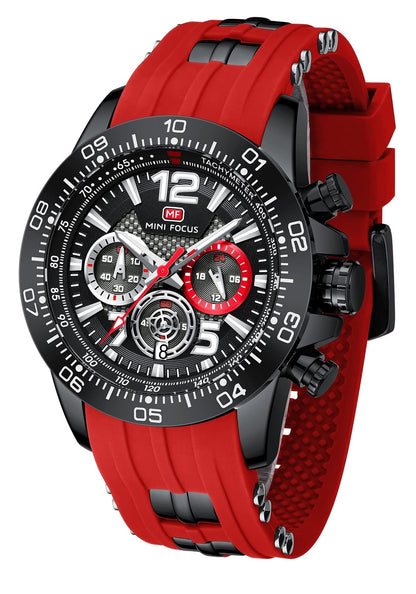 HOTAIMES Watch for Men Sport Military Waterproof Chronograph Mens Watches Analog Quartz Big Face Classic Stylish Fashion Casual Designer Business Work Wrist Watch Elegant Gift for Men