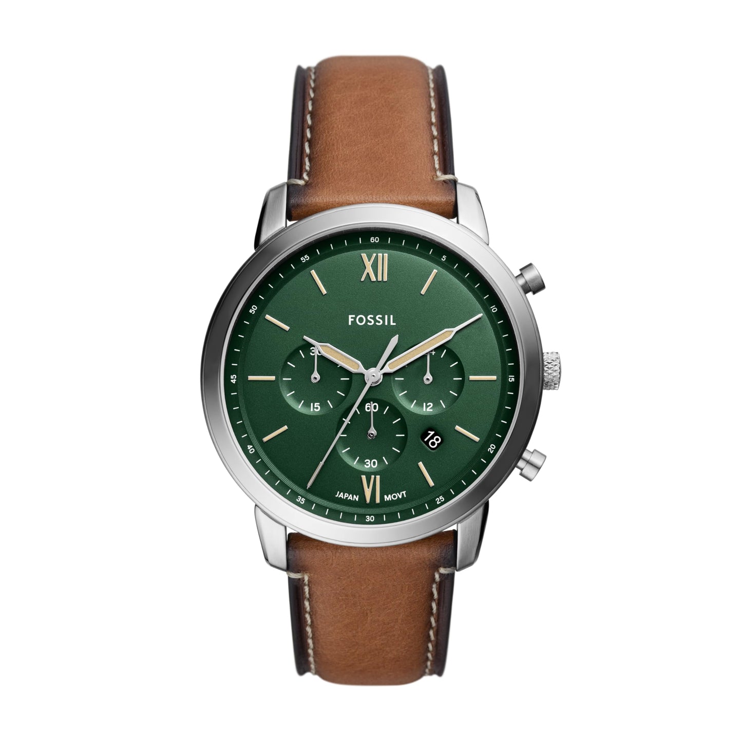 HOTFossil Men's Watch, Neutra Quartz Stainless Steel Chronograph Watch for Men