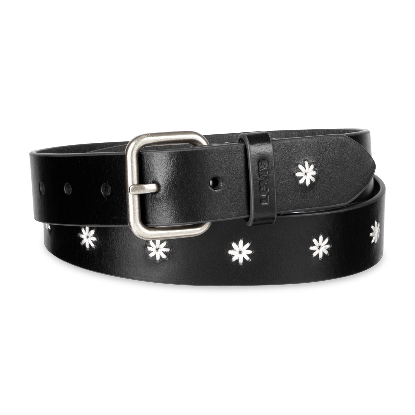 HOTLevi's Women's Casual Leather Belt With Square Buckle – Stylish Jeans & Dress Belt (Regular & Plus Sizes)