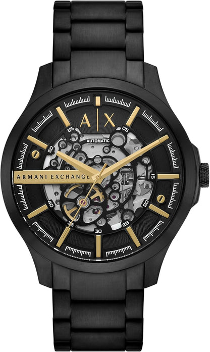 HOTArmani Exchange A|X Automatic Watches for Men, Stainless Steel Watch