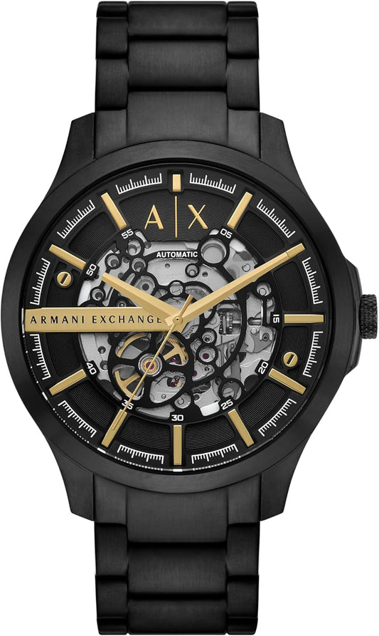 HOTArmani Exchange A|X Automatic Watches for Men, Stainless Steel Watch
