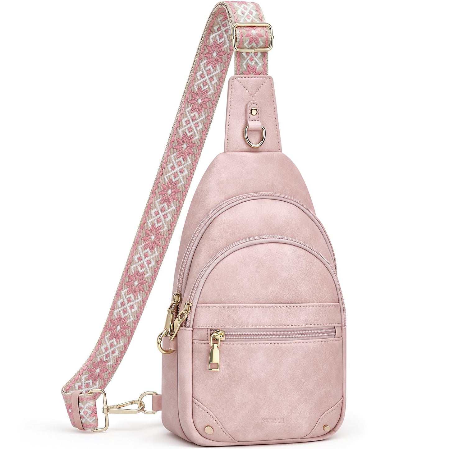 HOTSYTRAH Anti Theft Crossbody Bags for Women, RFID Sling Bag Travel Purse, RFID Cross Body Purses Chest Bag for Travel