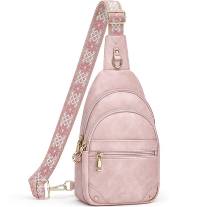 HOTSYTRAH Anti Theft Crossbody Bags for Women, RFID Sling Bag Travel Purse, RFID Cross Body Purses Chest Bag for Travel