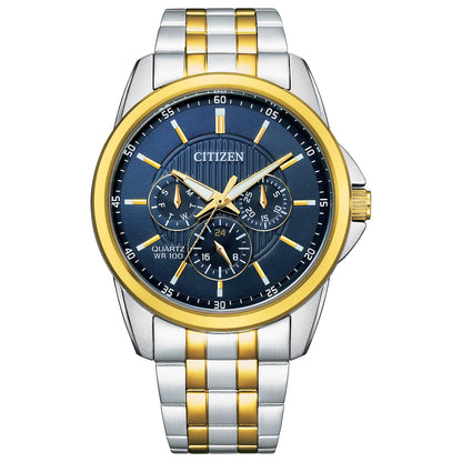 HOTCitizen Quartz Mens Watch, Stainless Steel, Classic