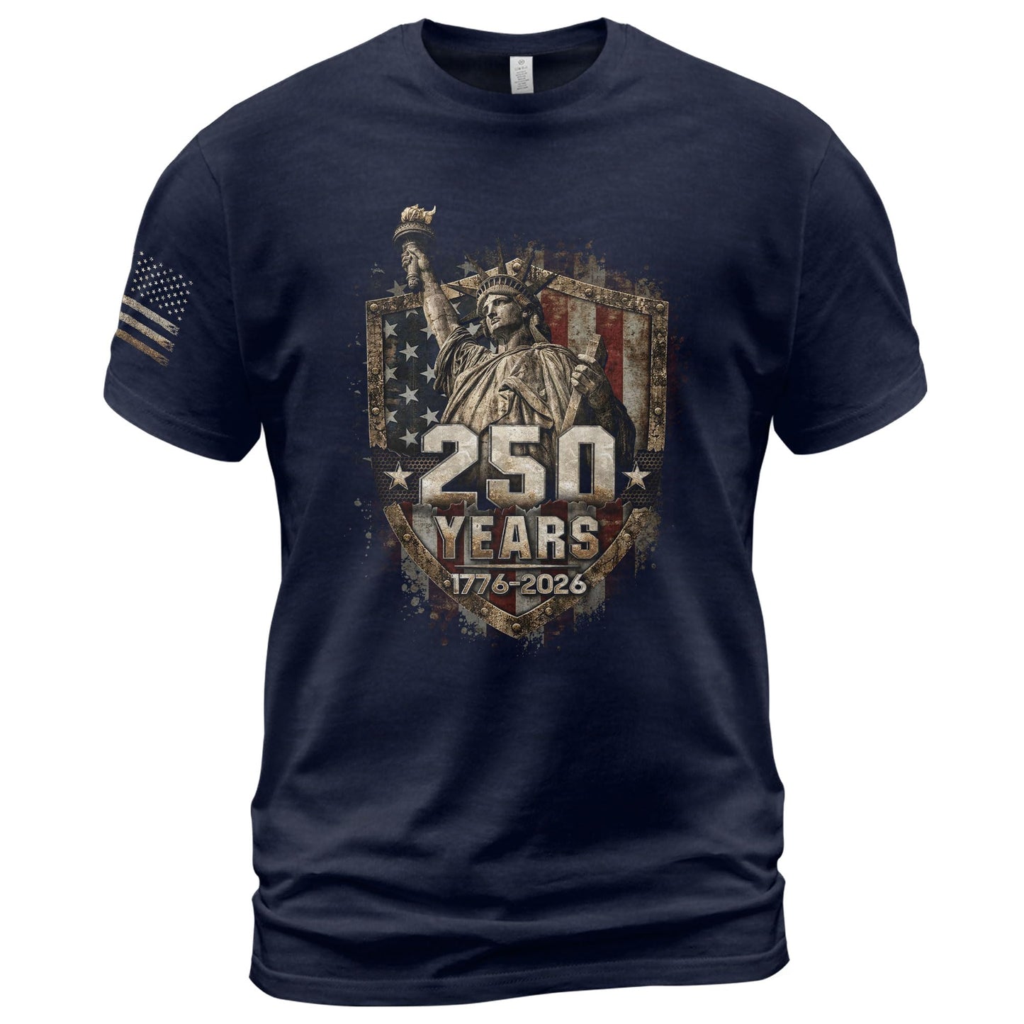 HOTAmerican 250th Anniversary Shirts, Mens Patriotic Shirts | Celebrate 250 years of history with these patriotic shirts, featuring vintage designs and soft, comfortable fabric