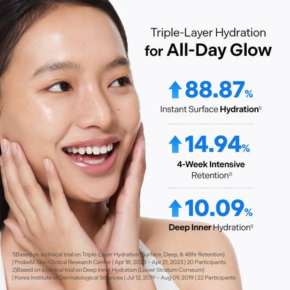 HOTTorriden DIVE IN Hyaluronic Acid Serum for Deep Hydration | Korean K-Beauty Glass Skin Plump Glow | Lightweight Fast-Absorbing Face Serum 50ml (1.69 fl.oz.)