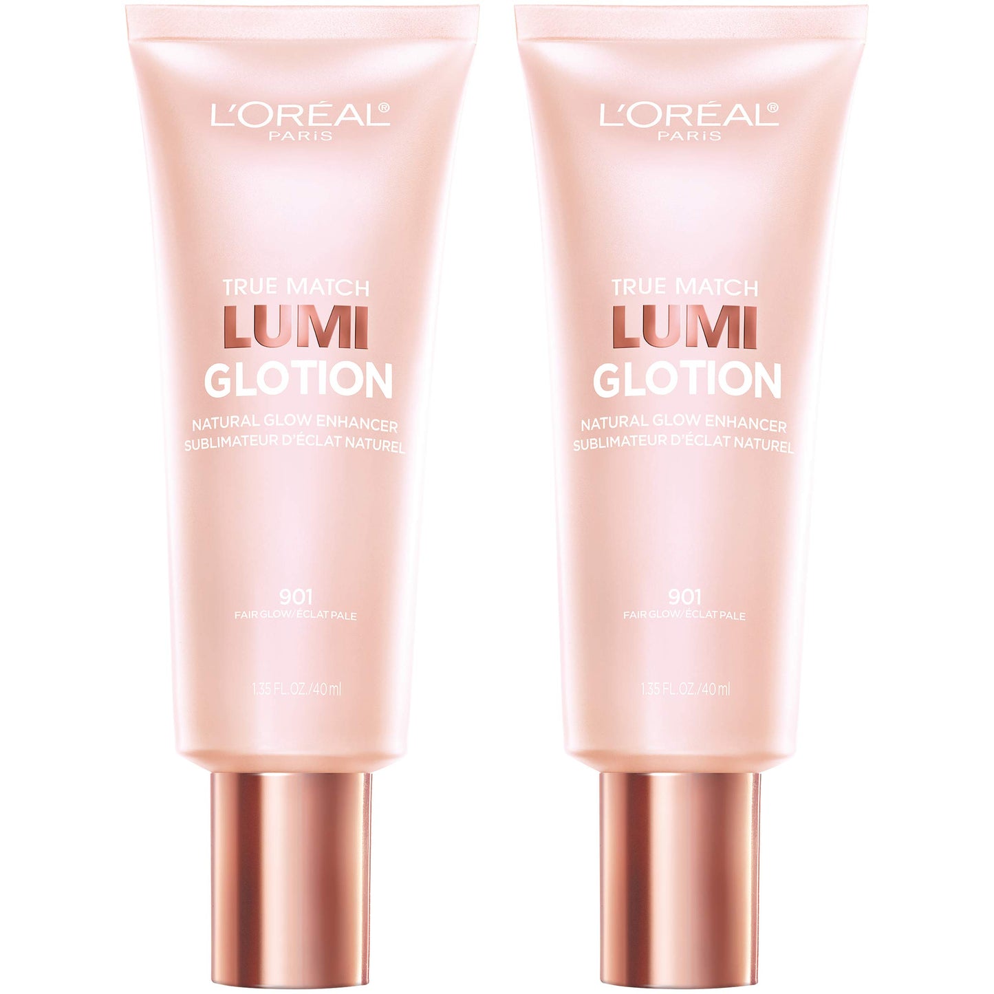 HOTL'Oreal Paris Makeup True Match Lumi Glotion, Natural Glow Enhancer, Illuminator Highlighter, Bronzing Drops For a Sun-Kissed Glow, 903 Medium