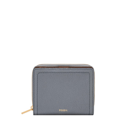 HOTFossil Women's Logan RFID-Blocking Leather Mini Multifunction Bifold Wallet