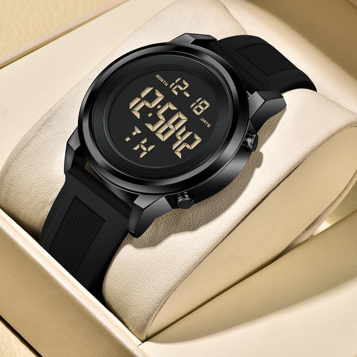 HOTMilitary Silver Waterproof Sports Wrist Watches for Men Digital Tactical Mens Sport Watches Waterproof Military
