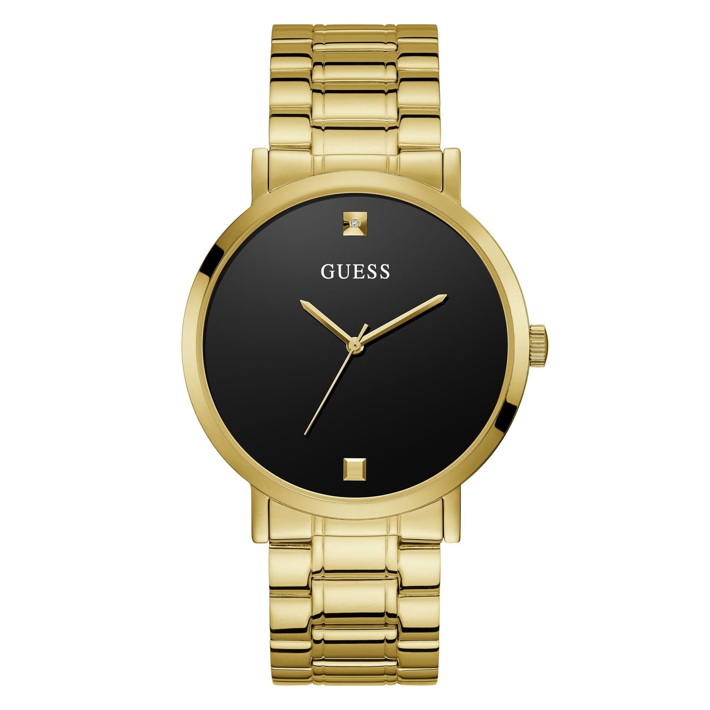 HOTGuess Stainless Steel Genuine Diamond Dial Watch