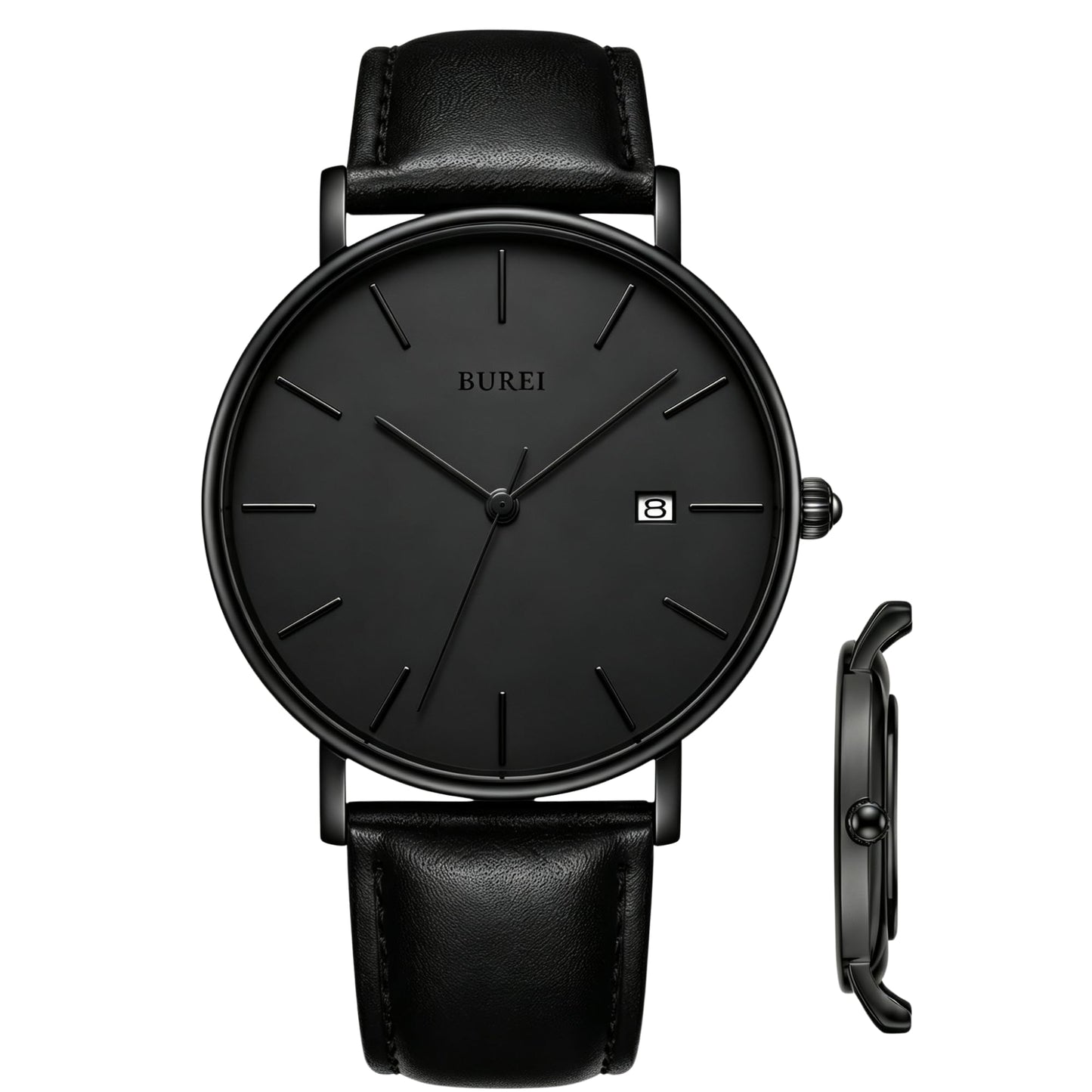 HOTBUREI Men Wrist Watches Fashion Minimalist Thin Analog Quartz Waterproof Watches for Men, Refined Gifts for Men, Boyfriend, Husband, Dad