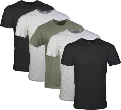 HOTGildan Men's Crew T-Shirts, Multipack, Style G1100