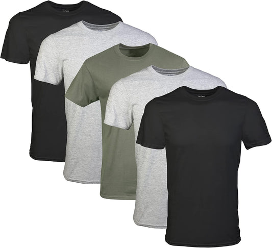 HOTGildan Men's Crew T-Shirts, Multipack, Style G1100