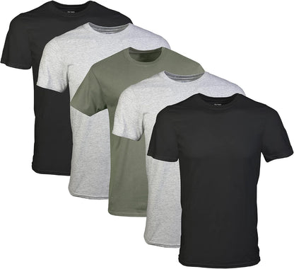 HOTGildan Men's Crew T-Shirts, Multipack, Style G1100