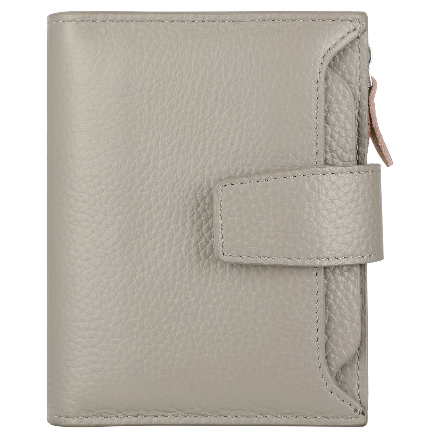 HOTLavemi Small Compact Women Wallet RFID Blocking Genuine Leather Bifold Purse with ID Windows