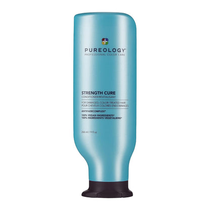 HOTPureology Strength Cure Conditioner - For Damaged or Color-Treated Hair, Reduces Breakage, Strengthens & Softens, With Sulfate-Free Formula, Vegan