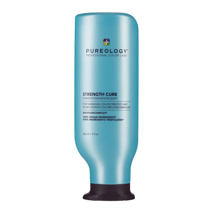 HOTPureology Strength Cure Conditioner - For Damaged or Color-Treated Hair, Reduces Breakage, Strengthens & Softens, With Sulfate-Free Formula, Vegan