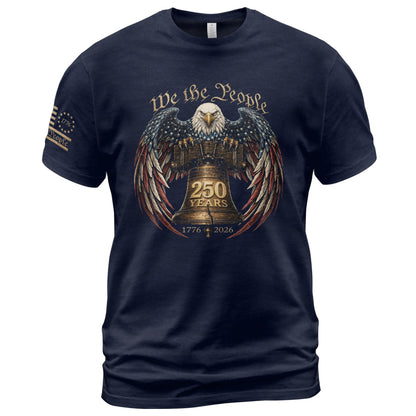 HOT1776-2026 Anniversary USA Shirt, Patriotic Graphic Men Shirt | Patriotic graphic tee featuring anniversary-inspired artwork, heritage details, suitable for holidays, events, casual wear