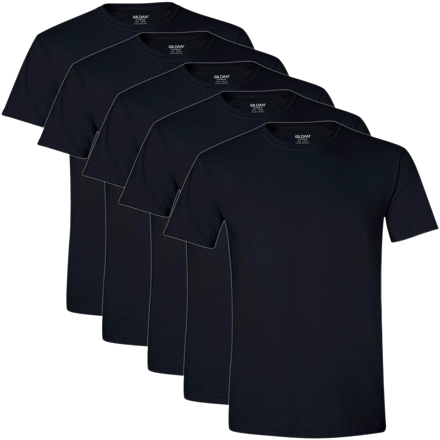 HOTGildan Men's Crew T-Shirts, Multipack, Style G1100