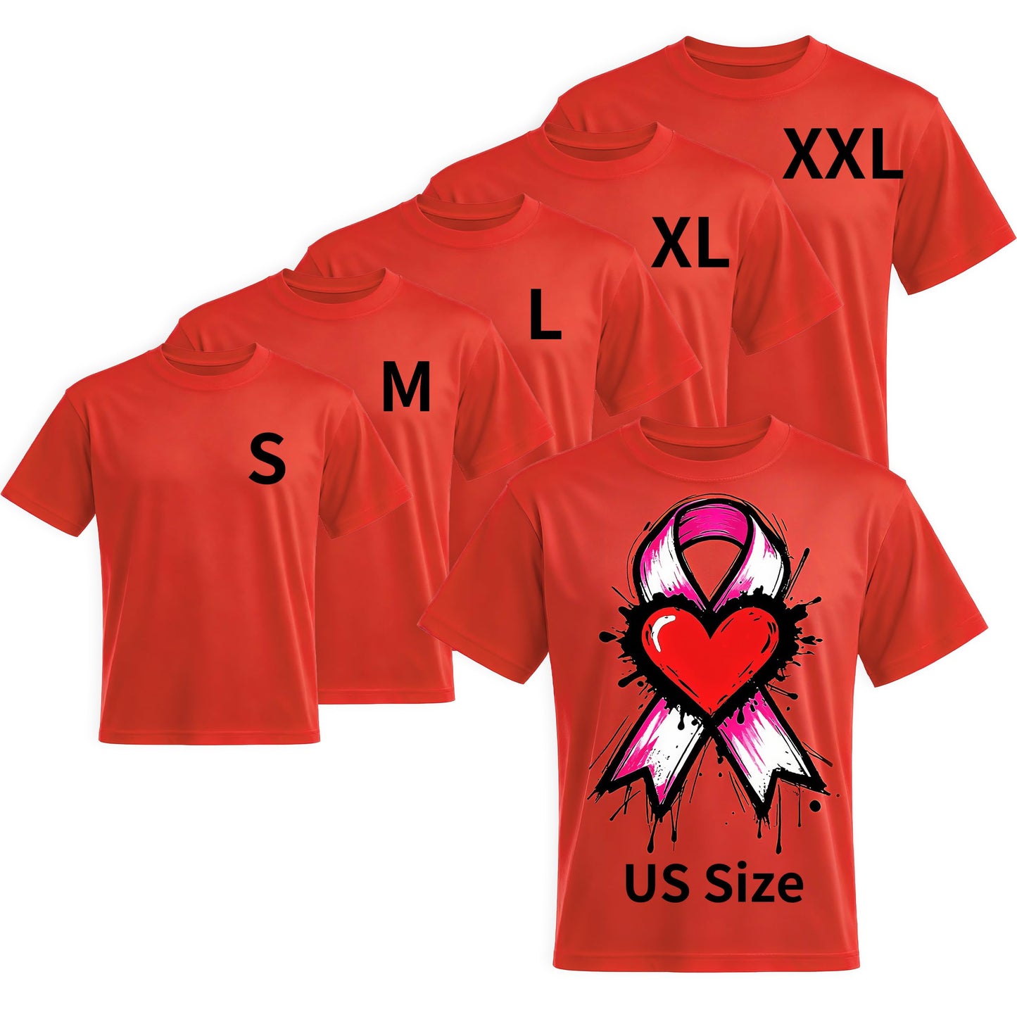 HOTJoyclub 5 PCS Unisex Sublimation Blanks Bulk Polyester T Shirts for Sublimation Crew Neck Short Sleeve Wholesale DIY Gifts