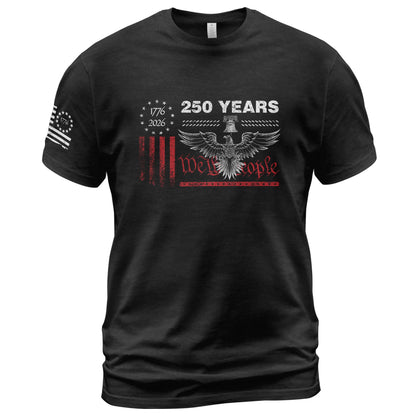 HOT250th Anniversary USA T-Shirt, Patriotic Shirts for Men | This patriotic 1776-2026 shirt honors the historic anniversary milestone, delivering a classic graphic tee for men