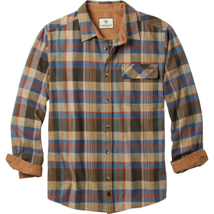 HOTLegendary Whitetails Mens Long Sleeve Button Down 100% Cotton Flannel Shirt