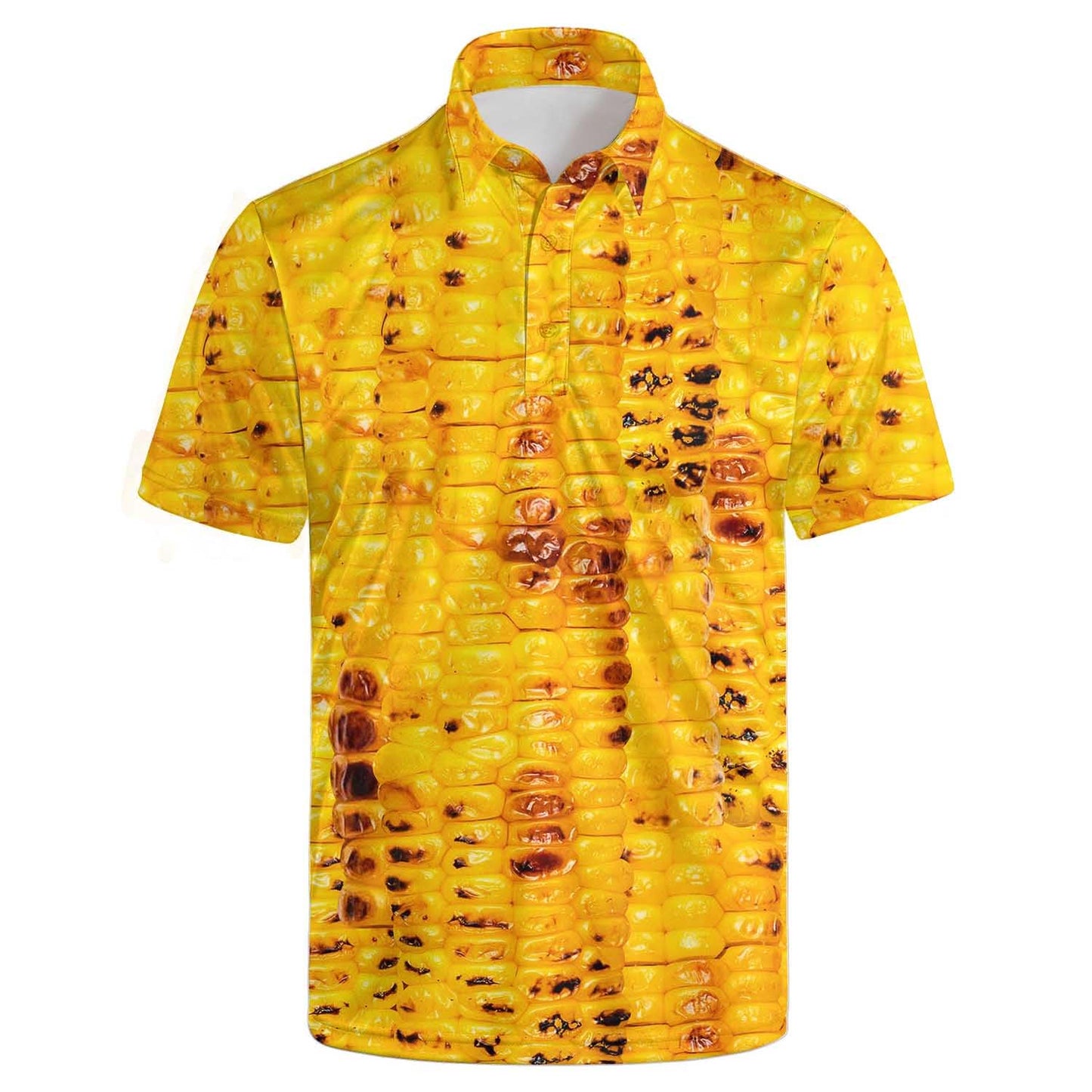 HOTGolf Polos for Men Funny Moisture Wicking Golf Shirts Performance Quick-Dry Polo Shirts Short Sleeve