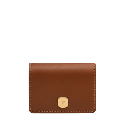 HOTFossil Women's Wallet, Lennox Small Flap Wallet for Women, Insignia Blue