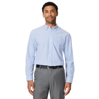 HOTAmazon Essentials Men's Long-Sleeve Pocket Oxford Shirt