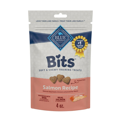 HOTBlue Buffalo Bits Chicken Soft & Chewy Dog Treats, Bite-Sized for Training, Made with Real Chicken & Enhanced with DHA, Heart-Shaped Dog Treats, Made in the USA with Natural Ingredients, 19 oz.