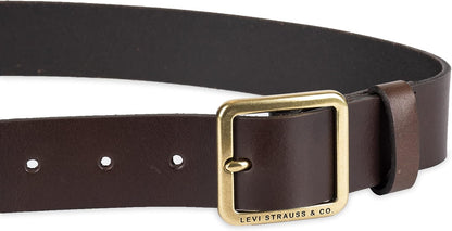 HOTLevi's Women's Casual Leather Belt With Square Buckle – Stylish Jeans & Dress Belt (Regular & Plus Sizes)
