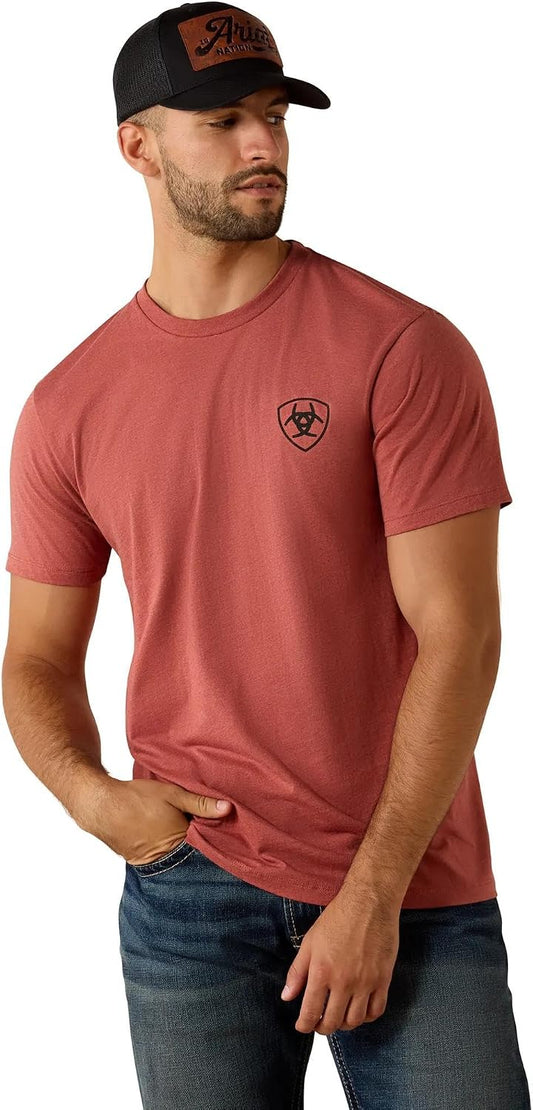 HOTARIAT Men's Banner Badge T-Shirt