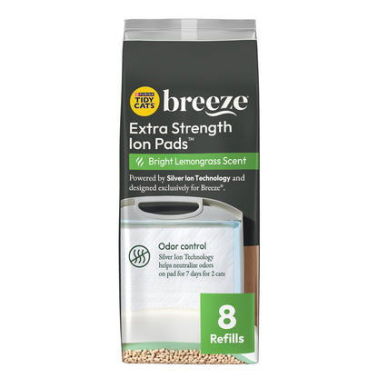 HOTPurina Tidy Cats Cat Litter Breeze Pads Refill Pack Multi Cat Litter Pads - 8 ct. Bag