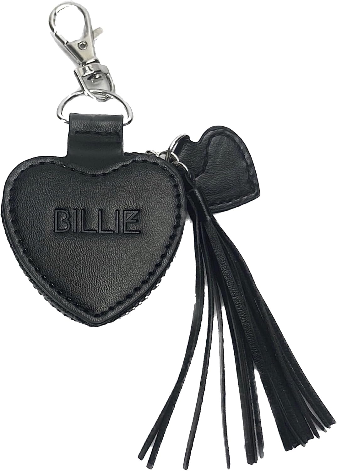 HOTBling Bag™ Ring Storage Holder Keychain Bag Charm with Latch by Billie, Jewelry Box Case, Traveling Jewelry Holder Storage, Pill Box Keychain Container, Singe pink