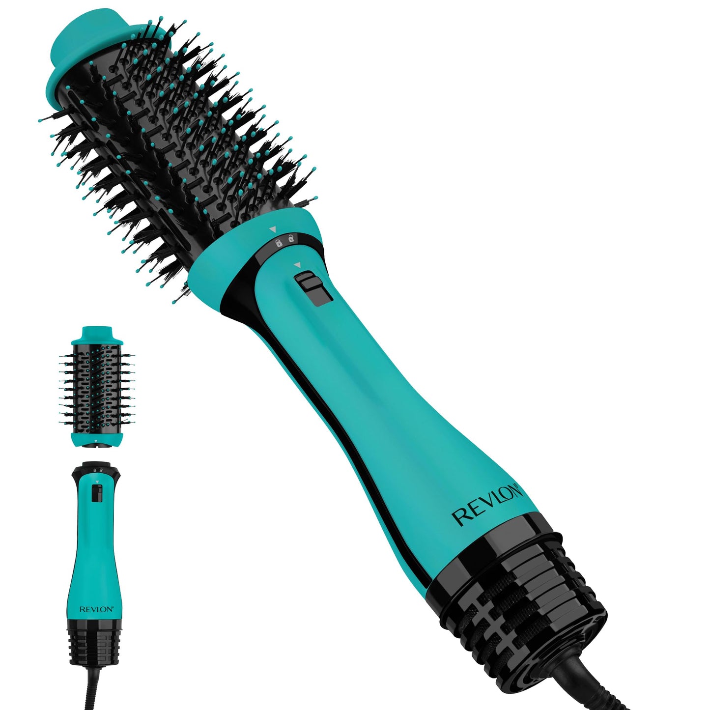 HOTREVLON One-Step Volumizer Plus Hair Dryer and Styler | More Volume, Less Damage, and More Styling Control for Easy and Fast Salon-Style Blowouts, Plus Travel Friendly (Black)