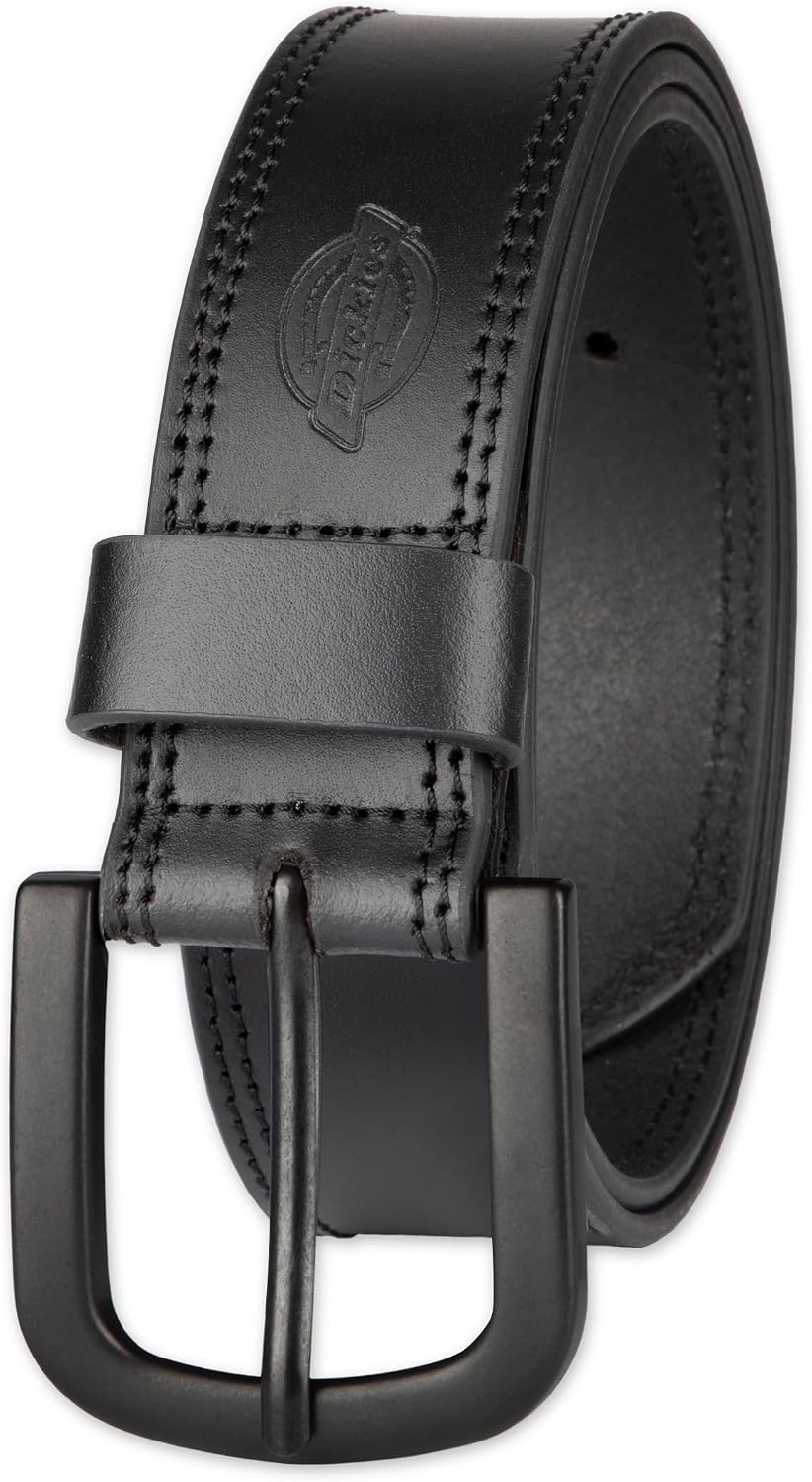 HOTDickies Men's Genuine Leather Work Casual Belt
