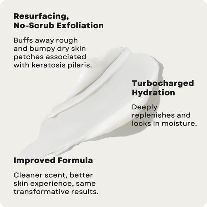 HOTAmLactin KP Bumps Be Gone Body Cream, 15% Lactic Acid, 3 oz | 15% lactic acid body cream helps smooth keratosis pilaris bumps, exfoliate rough skin and moisturize dry areas.
