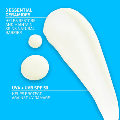 HOTCeraVe Invisible Mineral Sunscreen SPF 50, Face Sunscreen for Sensitive Skin With Zinc Oxide & Titanium Dioxide, Vitamin E + Niacinamide + Ceramides, Oil Free, Travel Size 1.62 oz