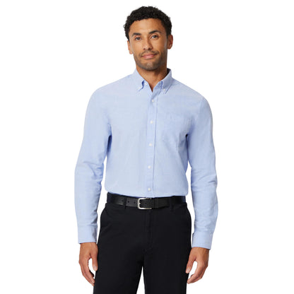 HOTAmazon Essentials Men's Long-Sleeve Pocket Oxford Shirt
