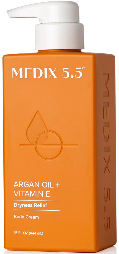 HOTMedix 5.5 Retinol Body Lotion Firming Moisturizer | Crepey Skincare Treatment | Retinol Body Cream | Anti Aging Firming Cream For Women Targets Look Of Crepe Skin, Wrinkles, & Sagging Skin, 15 Fl Oz