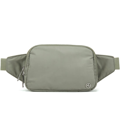 HOTPander Belt Bag Large 2L, Nylon Fanny Pack Purse for Women and Men with Adjustable Strap
